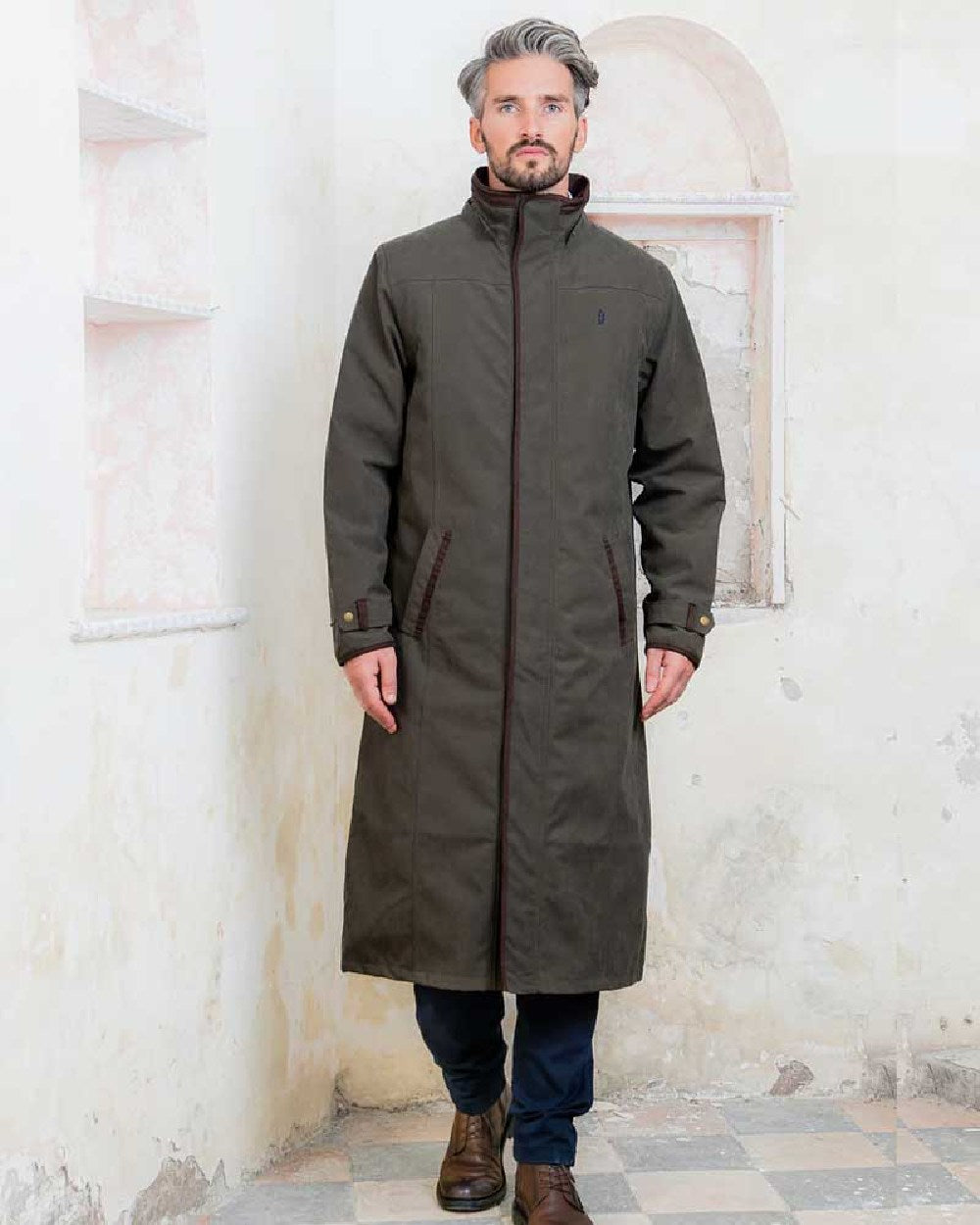 Jack Murphy Emmet Men's Waterproof Long Coat - Main Image