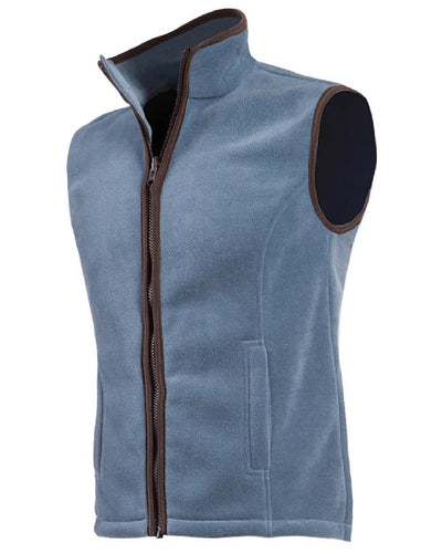 Blue coloured Baleno Sally Ladies Fleece Gilet on white background #colour_blue