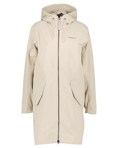 Clay Beige Coloured Didriksons Marta Womens Parka 3 On A White Background #colour_clay-beige