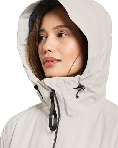 White Foam Coloured Didriksons Ella Womens Parka 2 On A White Background #colour_white-foam