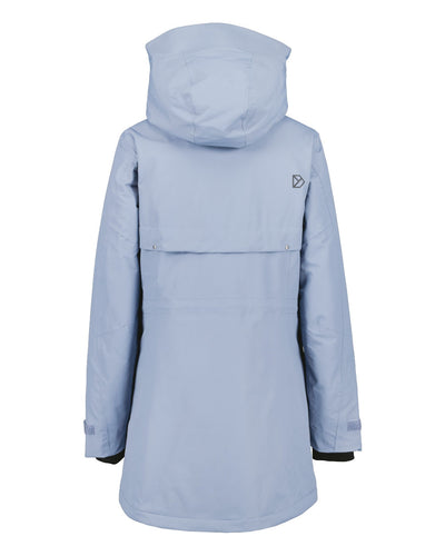 Glacial Blue Coloured Didriksons Frida Womens Parka 7 On A White Background #colour_glacial-blue