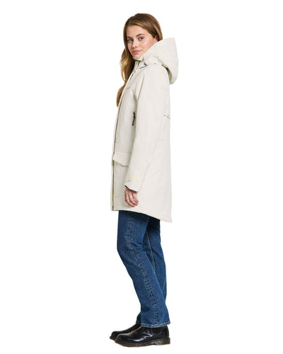 White Foam Coloured Didriksons Frida Womens Parka 7 On A White Background #colour_white-foam