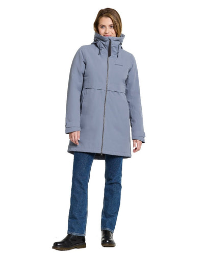 Glacial Blue Coloured Didriksons Helle Ladies Parka 5 On A White Background  #colour_glacial-blue