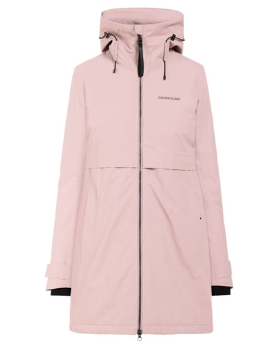 Oyster Lilac coloured Didriksons Helle Ladies Parka 5 on white background #colour_oyster-lilac