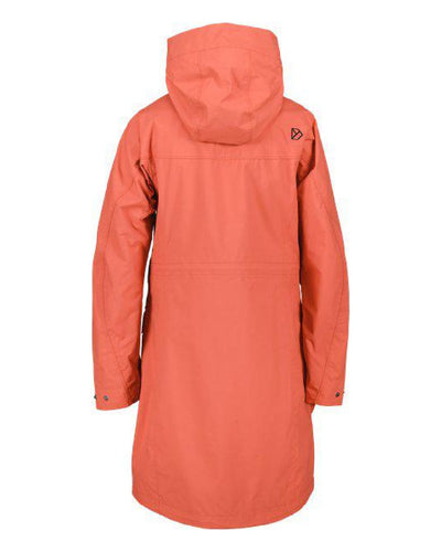 Brique Red Coloured Didriksons Thelma Womens Parka 10 On A White Background #colour_brique-red