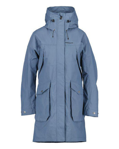 True Blue Coloured Didriksons Thelma Womens Parka 10 On A White Background #colour_true-blue