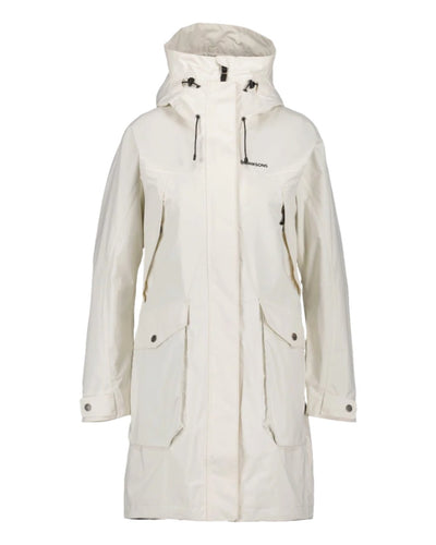 White Foam Coloured Didriksons Thelma Womens Parka 10 On A White Background #colour_white-foam