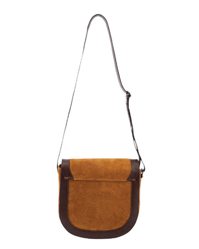 Camel coloured Dubarry Monart Saddle Bag on white background #colour_camel