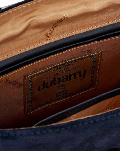 French Navy coloured Dubarry Monart Saddle Bag on white background #colour_french-navy