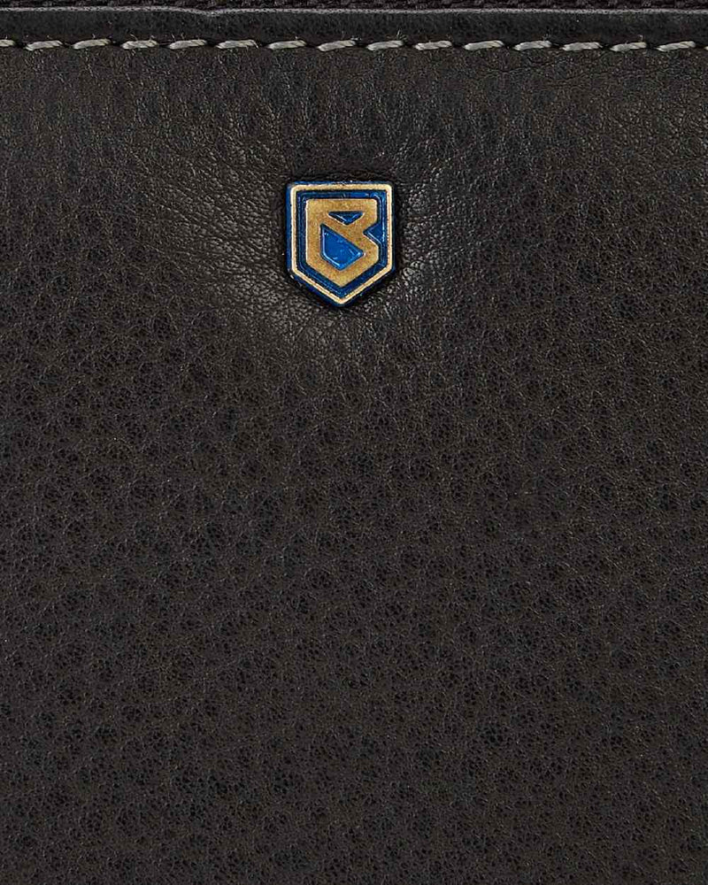 Black coloured Dubarry Portlick Leather Purse on white background 