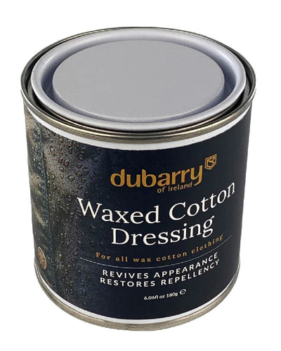 Dubarry Waxed Cotton Dressing on white background