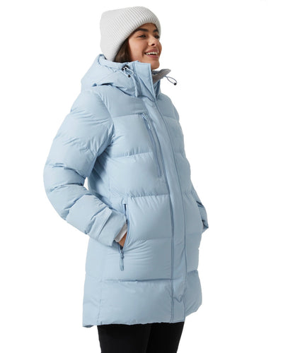 Helly Hansen Adore Ladies Puffy Parka on white background #colour_baby-trooper