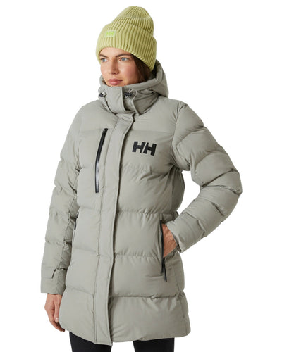 Helly Hansen Adore Ladies Puffy Parka on white background #colour_terrazzo