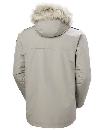 Terrazzo coloured Helly Hansen Mens Coastal 3.0 Parka on white background #colour_terrazzo