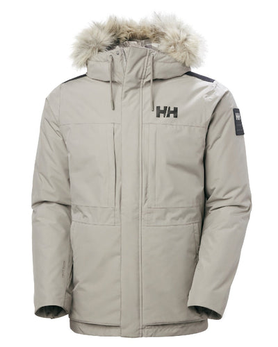 Terrazzo coloured Helly Hansen Mens Coastal 3.0 Parka on white background #colour_terrazzo