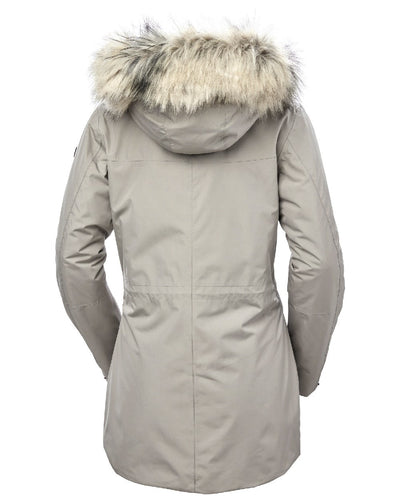 Terrazzo Coloured Helly Hansen Womens Coastal Parka on white background #colour_terrazzo