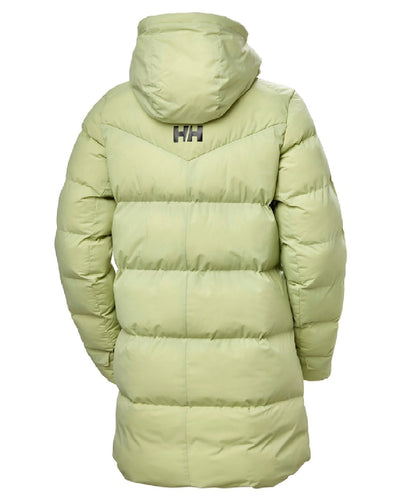 Iced Matcha Helly Hansen Adore Ladies Puffy Parka on white background #colour_iced-matcha