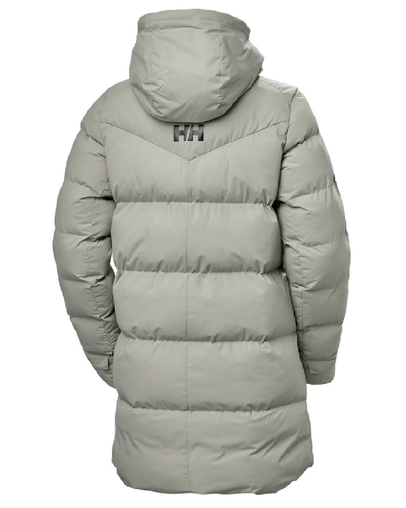 Terrazzo Helly Hansen Adore Ladies Puffy Parka on white background 