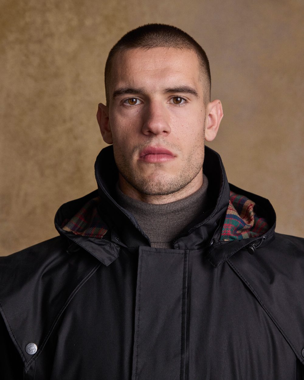 Jack Murphy Lambourne Men's Waterproof Long Coat for Men