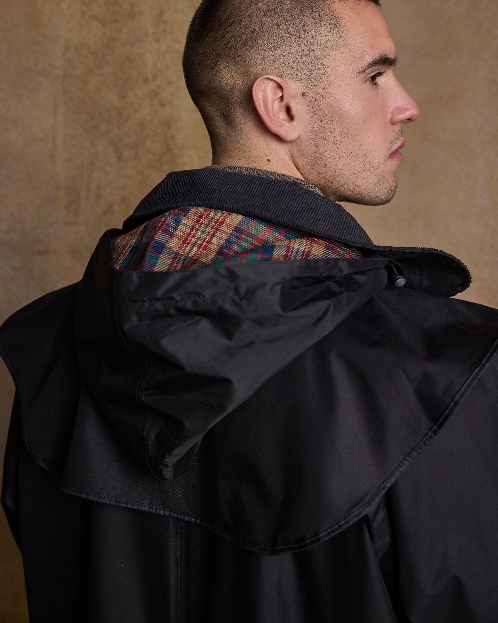 Jack Murphy Lambourne Men's Waterproof Long Coat for Men