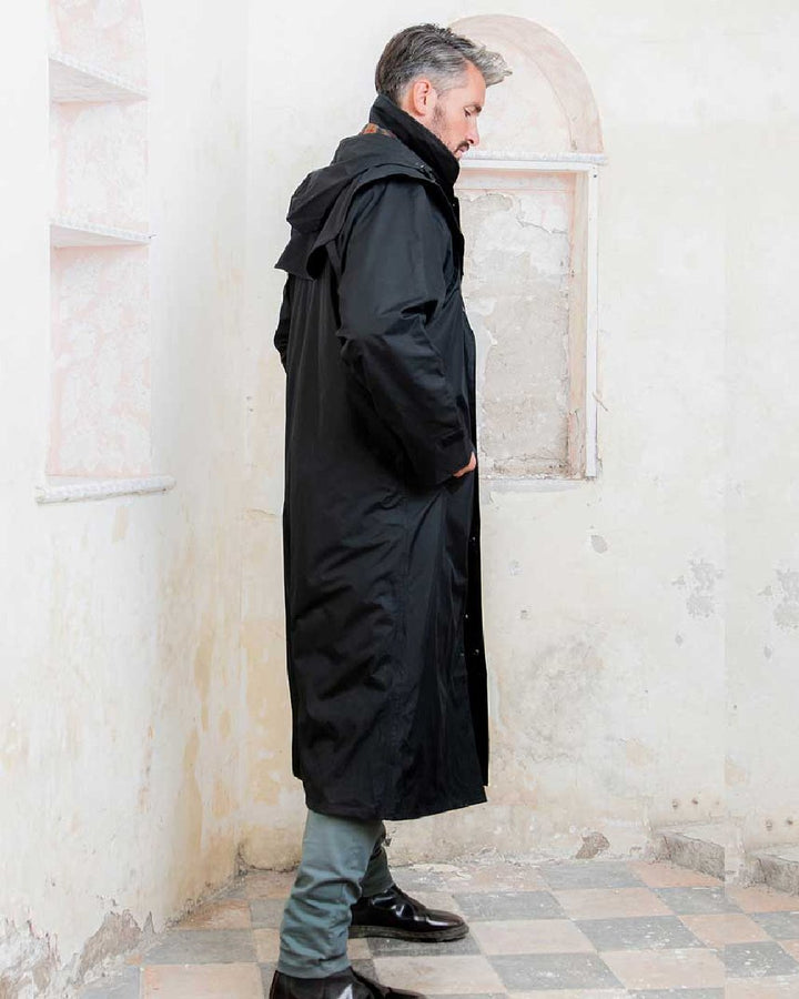 JACK MURPHY LAMBOURNE ウォータープルーフフロックコート Lambourne Waterproof Coat - Olive: Style Meets Durability