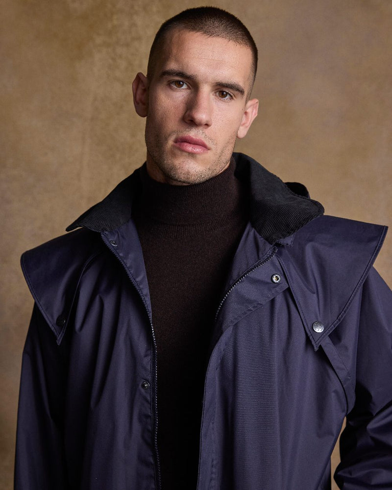 Jack Murphy Lambourne Men’s Waterproof Long Coat for Men