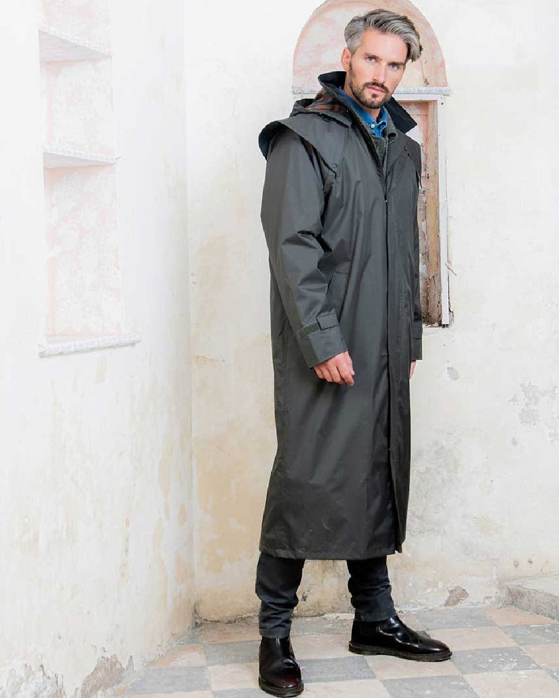 Jack Murphy Lambourne Men s Waterproof Long Coat for Men