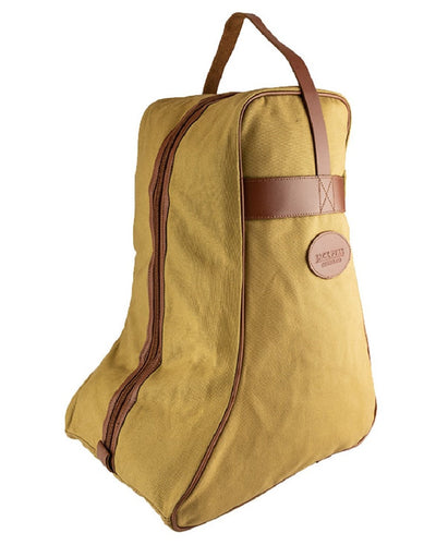 Fawn coloured Jack Pyke Canvas Boot Bag on white background #colour_fawn