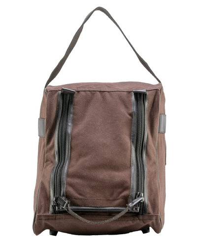 Brown coloured Jack Pyke Canvas Walking Boot Bag on white background #colour_brown