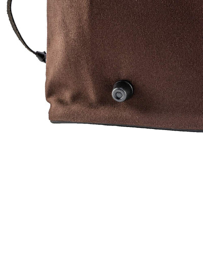 Brown coloured Jack Pyke Canvas Walking Boot Bag on white background #colour_brown