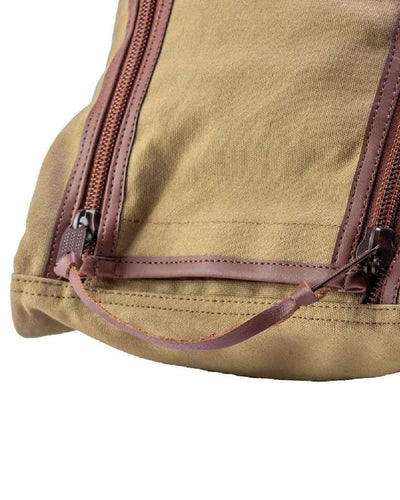 Fawn coloured Jack Pyke Canvas Walking Boot Bag on white background #colour_fawn