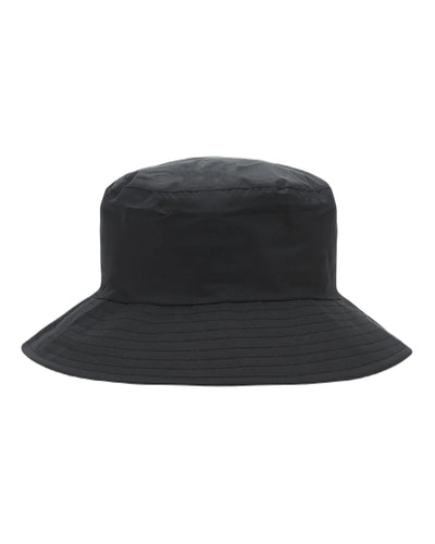 Black coloured Lighthouse Storm Waterproof Hat on white background #colour_black