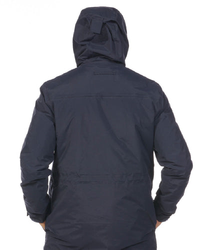 Navy coloured Musto Mens Marina Primaloft 3 in 1 Parka on white background #colour_navy