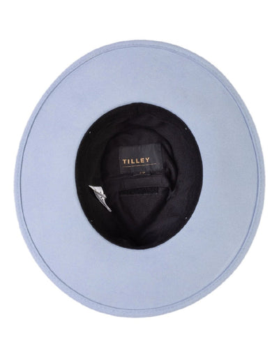 Pale Blue coloured Tilley New Jasper Hat on white background #colour_pale-blue