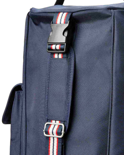 Navy Coloured Ariat Team Tall Boot Bag On A White Background #colour_navy