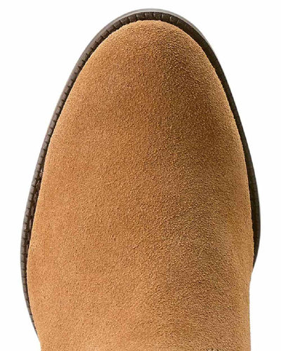 Carmel Suede Coloured Ariat Womens Addison Boot on white background #colour_carmel-suede