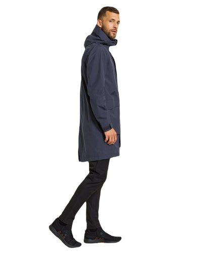 Dark Night Blue Coloured Didriksons Andreas Unisex Parka 2 On A White Background #colour_dark-night-blue