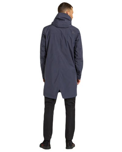 Dark Night Blue Coloured Didriksons Andreas Unisex Parka 2 On A White Background #colour_dark-night-blue