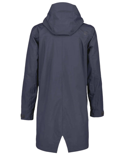 Dark Night Blue Coloured Didriksons Andreas Unisex Parka 2 On A White Background #colour_dark-night-blue