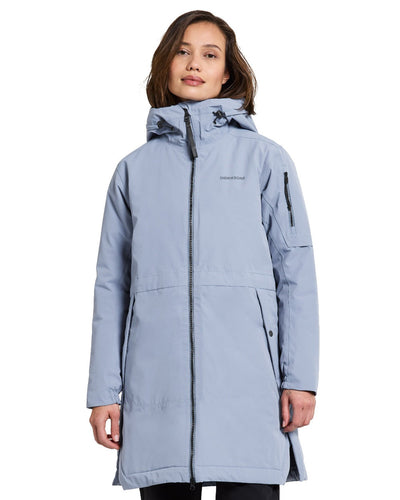 Glacial Blue Coloured Didriksons Ella Womens Parka 2 On A White Background #colour_glacial-blue