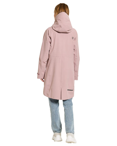 Oyster Lilac coloured Didriksons Womens Parka on White background #colour_oyster-lilac