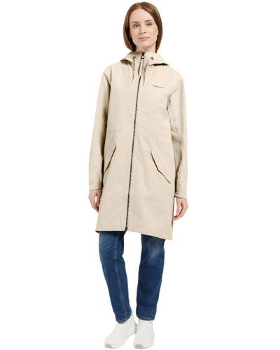 Clay Beige Coloured Didriksons Marta Womens Parka 3 On A White Background #colour_clay-beige