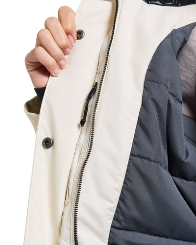 White Foam Coloured Didriksons Womens Ilsa Parka On A White Background #colour_white-foam