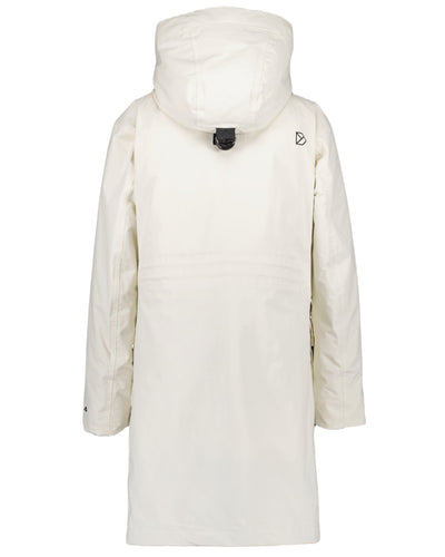 White Foam Coloured Didriksons Womens Ilsa Parka On A White Background #colour_white-foam