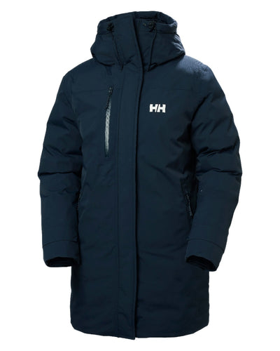Navy Coloured Helly Hansen Womens Adore Helly Tech Parka on White Background
#colour_navy