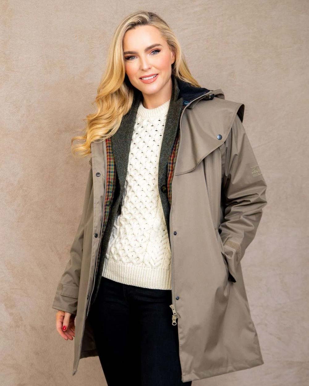 Jack Murphy Cotswold Ladies Waterproof 3 4 Coat