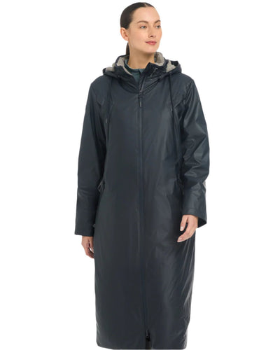 Navy Coloured LeMieux Elements Coat On A White Background #colour_navy