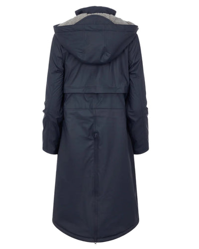 Navy Coloured LeMieux Elements Coat On A White Background #colour_navy