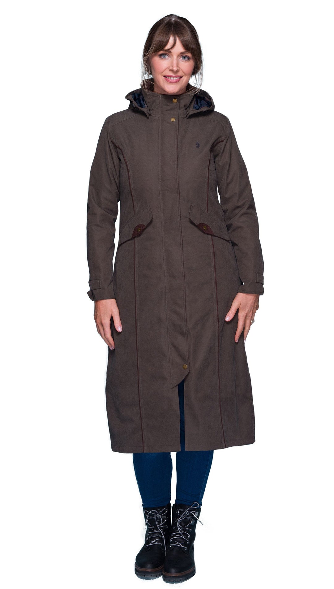 Jack murphy alva ladies long waterproof coat best sale