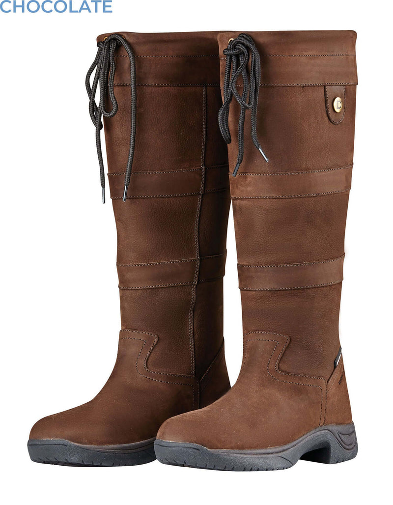 Chocolate Dubln River boots 